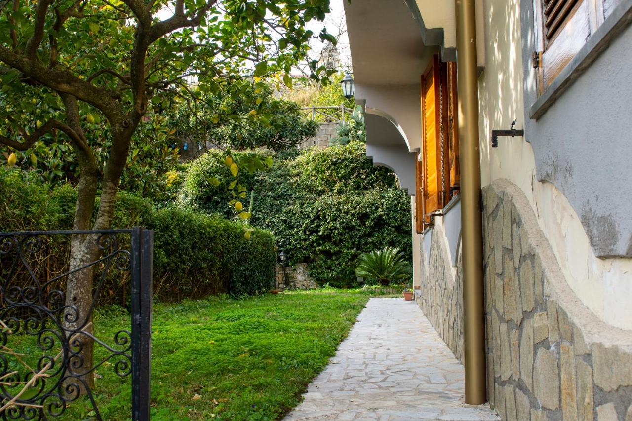 Villa Dei Fiori - Exclusive Villa With Garden In Sorrento Coast ヴィーコ・エクエンセ エクステリア 写真